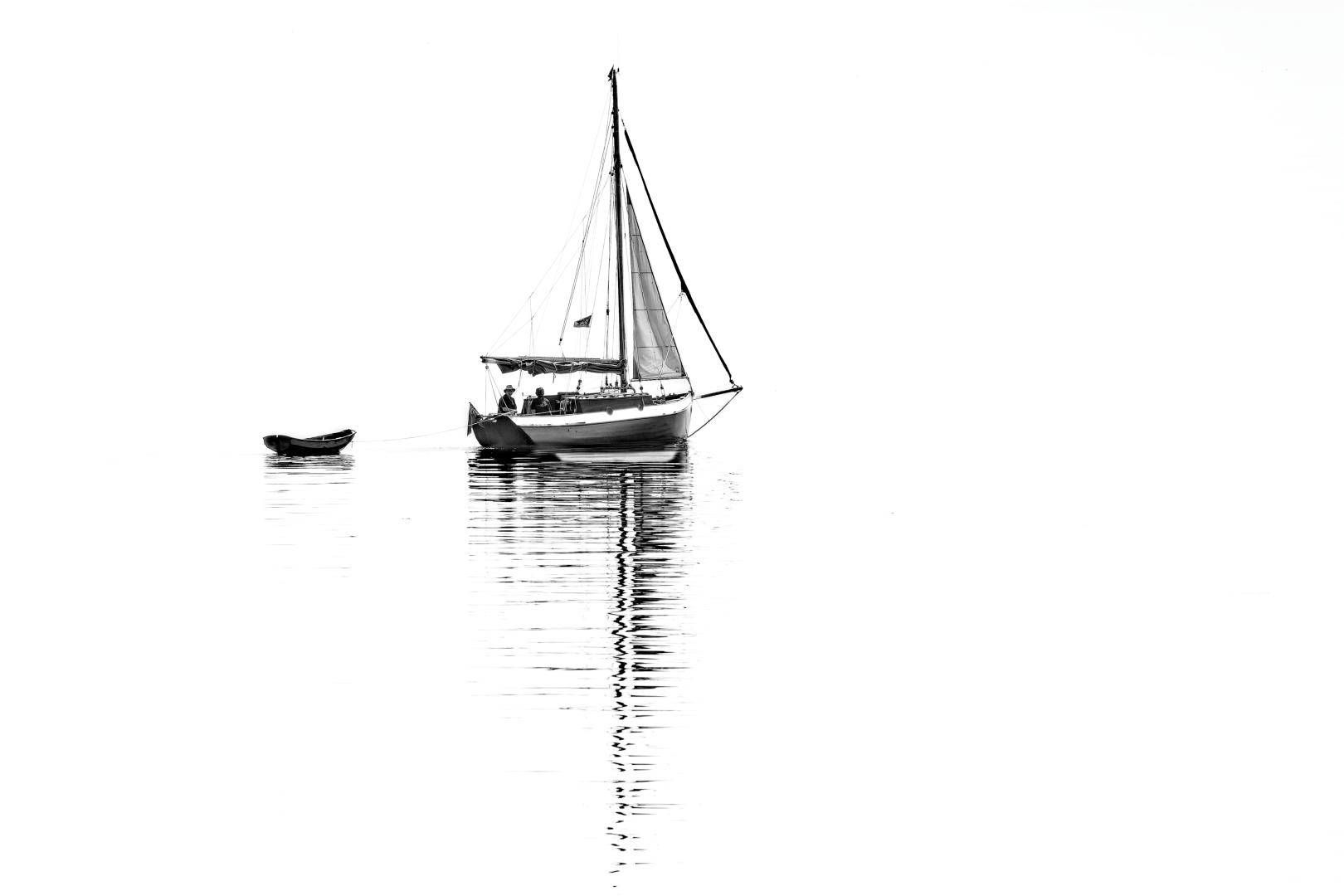 Helmut Niederwieser, das Boot