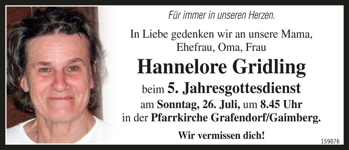 Hannelore Gridling