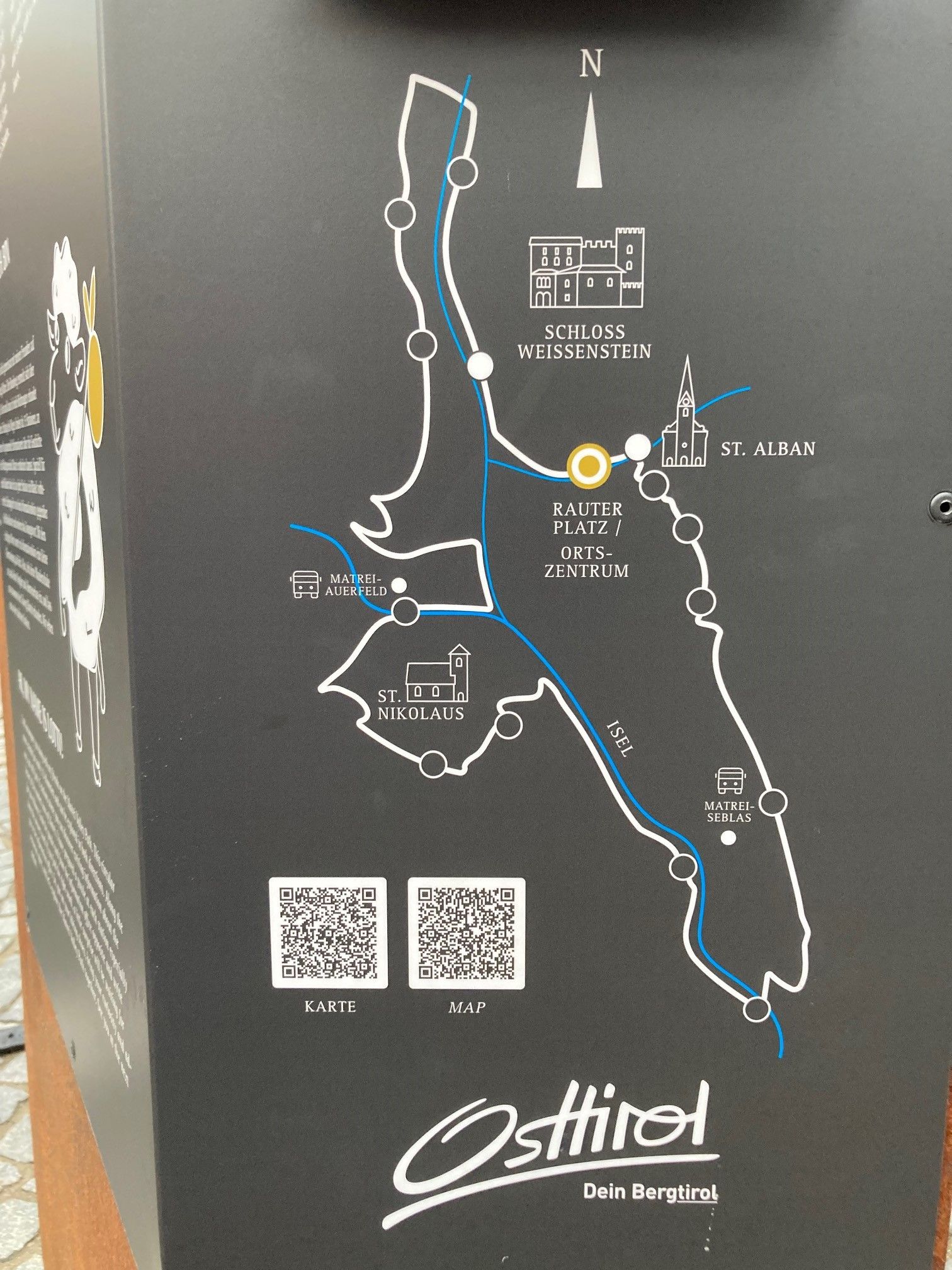 Bestehende Wege wurden adaptiert und bilden den 15 km langen Talweg rund um Matrei. Foto: Stangl