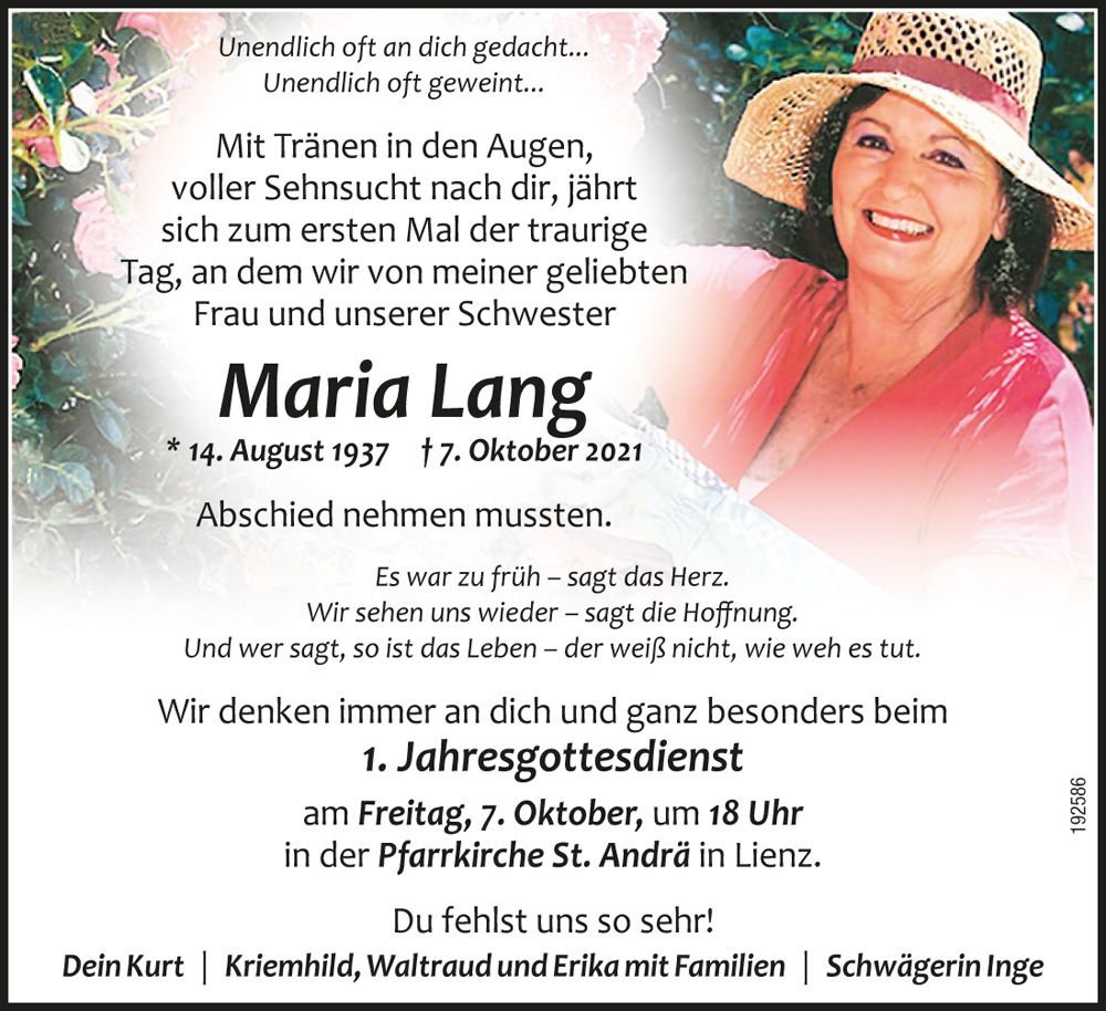 Maria Lang
