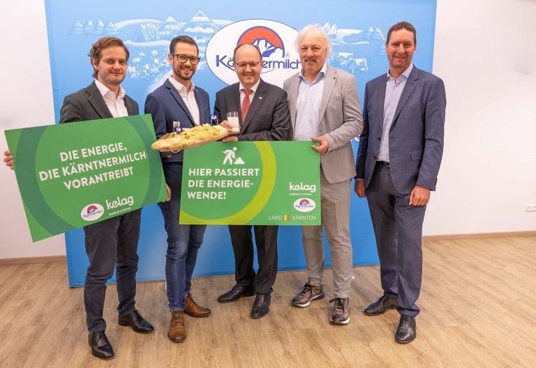 Biomasse statt Erdgas zur Milchverarbeitung