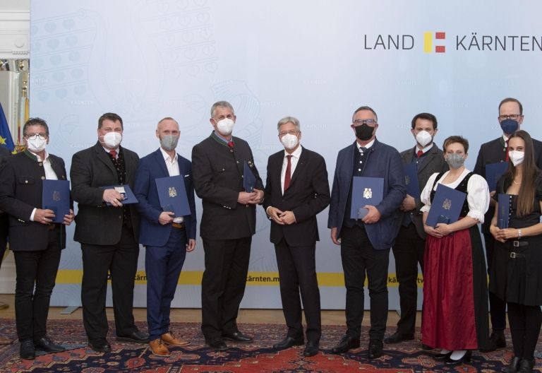 Hohe Auszeichnung f&uuml;r langj&auml;hrige Funktion&auml;re