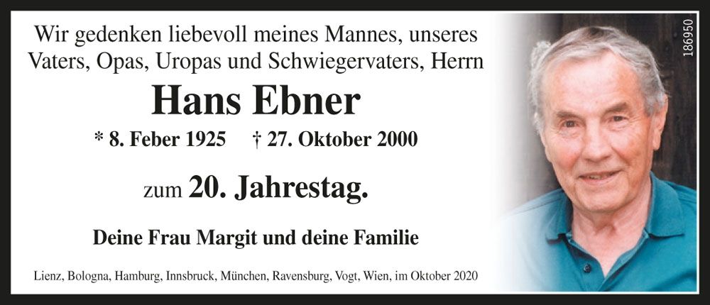 Hans Ebner