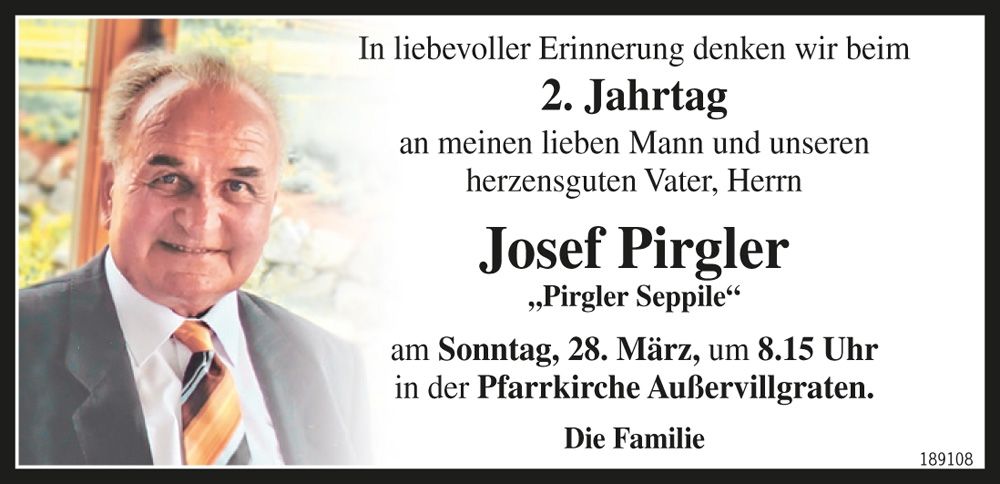 Josef&nbsp;Pirgler