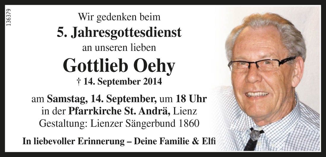 Gottlieb Oehy