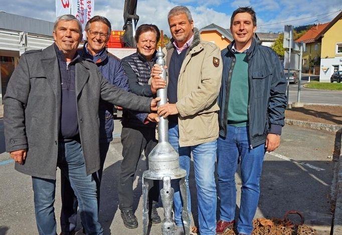 Spittaler Sehensw&uuml;rdigkeit wieder aufgestellt