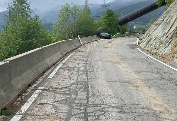 Arbeiten an der Fraganter Stra&szlig;e