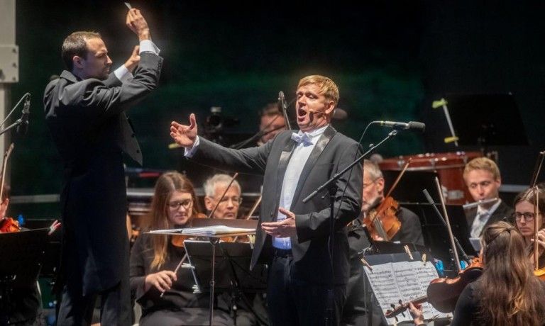 Andreas Mattersberger bei Sommernachtskonzert in Lienz