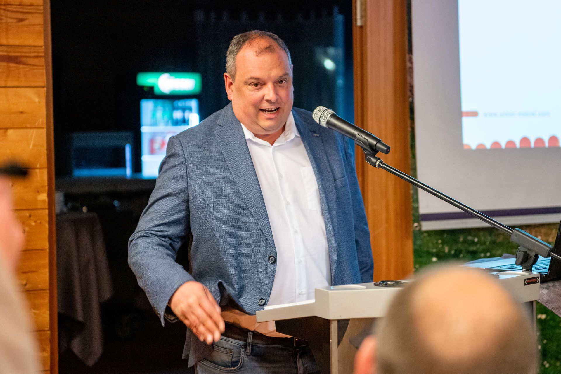 Der neue Obmann Bernd Ganzer stellt sich vor   Foto: iDM Matrei