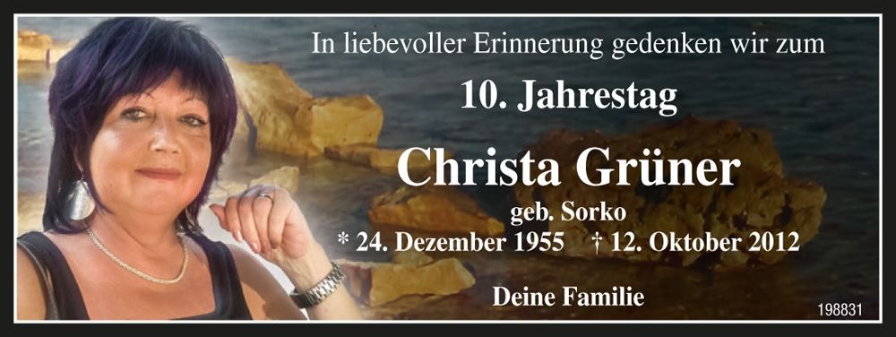 Christa Gr&uuml;ner