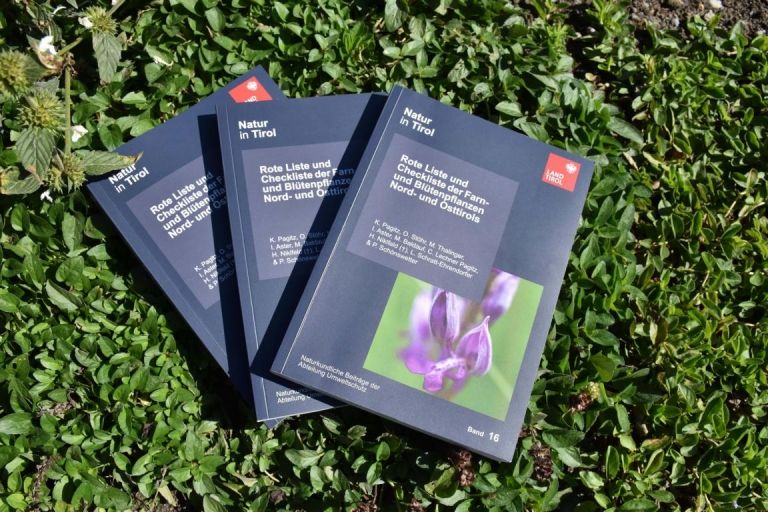Land Tirol - Rote Liste der Farn- und Bl&uuml;tenpflanzen