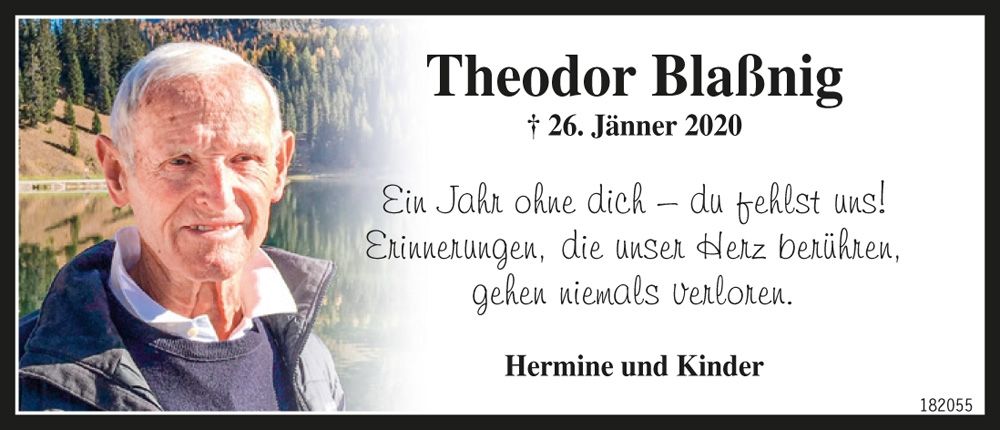 Theodor Bla&szlig;nig