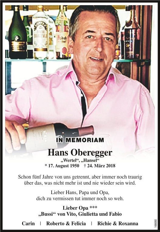 Hans Oberegger