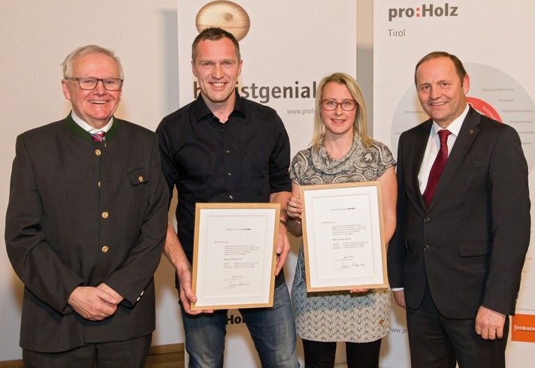 Firma Unterrainer &uuml;berzeugte mehrfach die Holzbaupreisjury