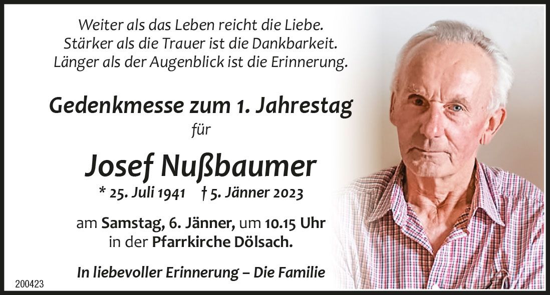Josef Nu&szlig;baumer