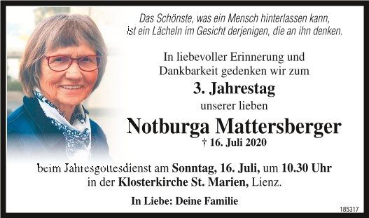 Notburga Mattersberger