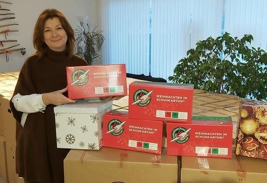 Weihnachten im Schuhkarton war Erfolg