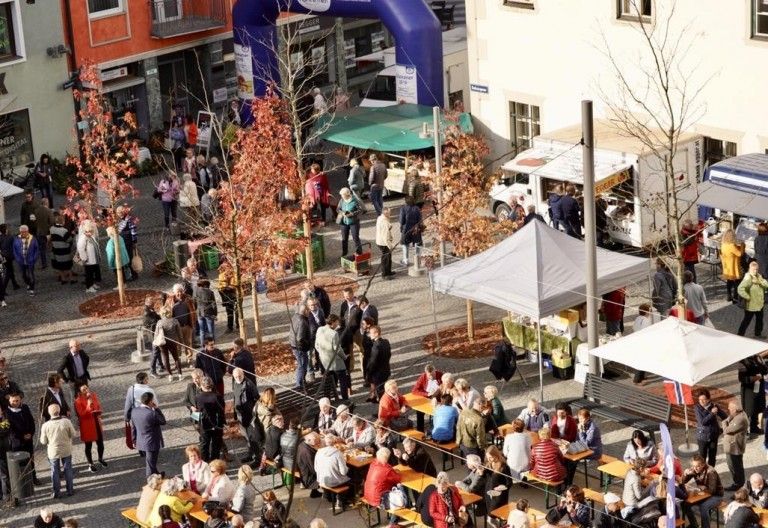 Ein Platz, der die Menschen zusammenbringt