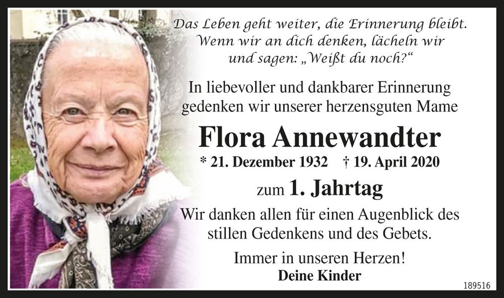 Flora Annewandter
