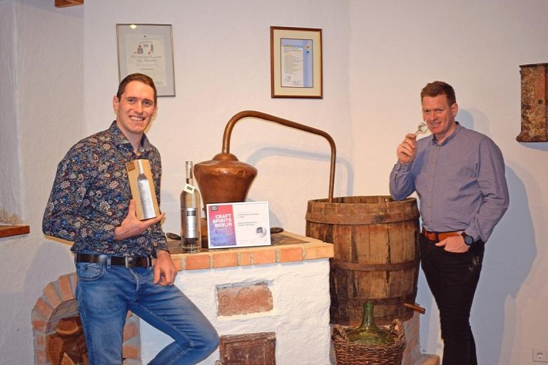 Craft Spirits Berlin: Spitzenpl&auml;tze f&uuml;r Brennerei Kuenz