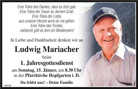 Ludwig Mariacher